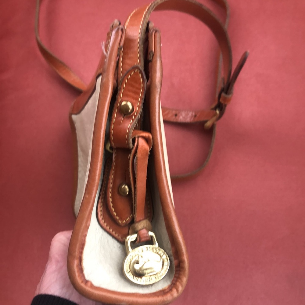 Vintage Dooney & Bourke Handbag Genuine Leather - Picture 3 of 9